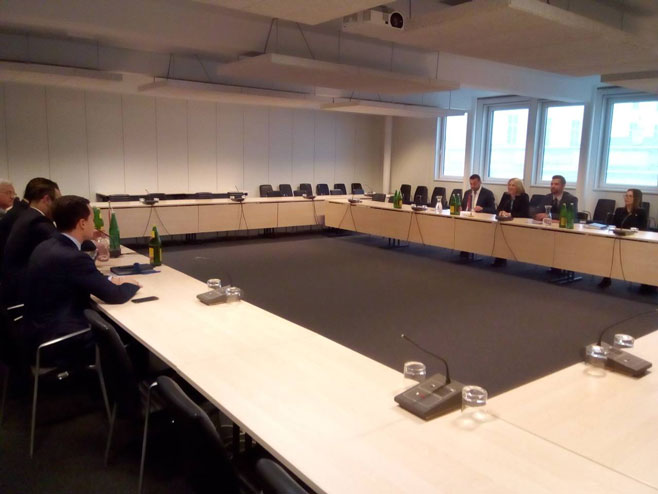 Präsidentin Cvijanovic in Wien mit Vertretern des österreichischen Parlaments