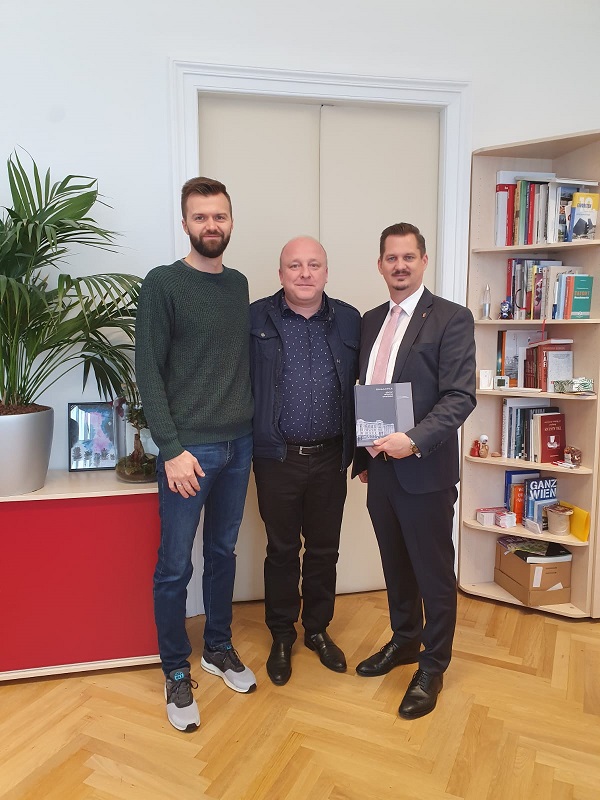 Treffen mit dem Präsidenten der 10. Wiener Gemeindeverwaltung Favoriten